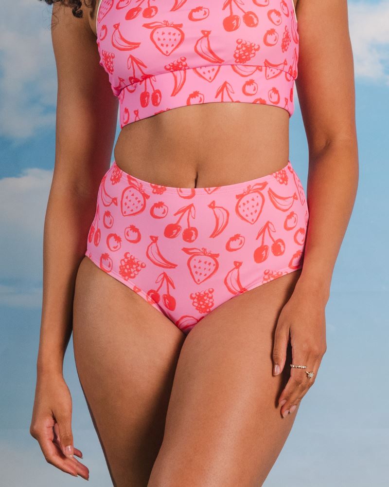 Full Coverage Swimsuit Bottoms Lime Ricki