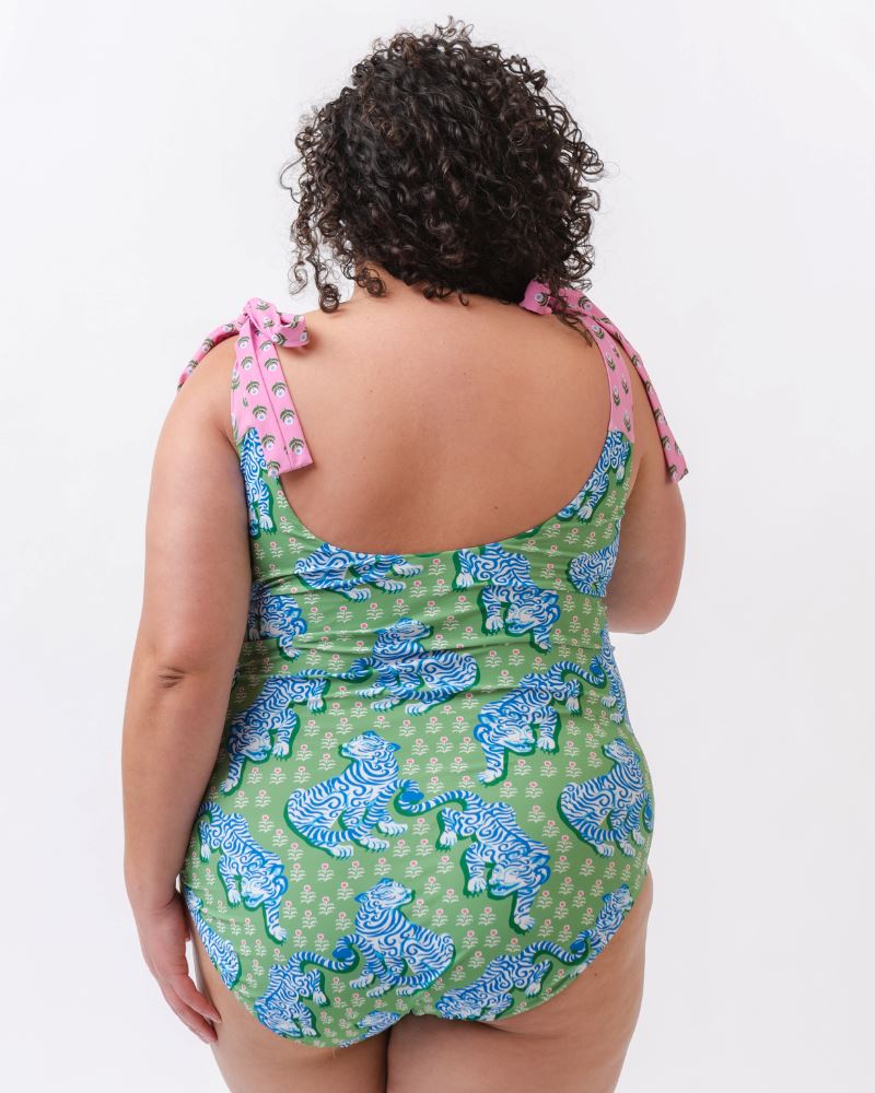 Tiger one piece swimsuit sales